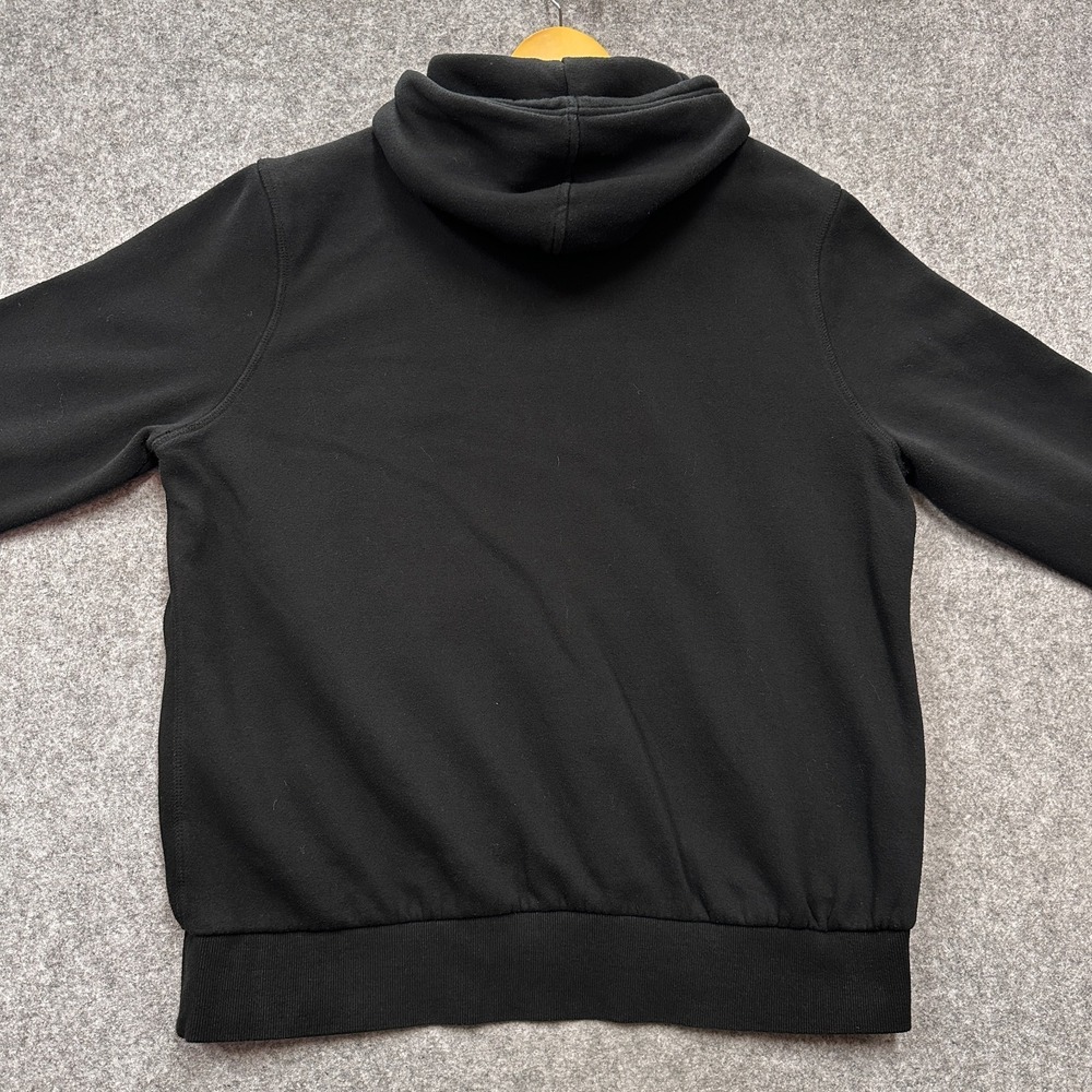 Hurley Hoodie Men's XL Black Fleece Pullover Logo Graphic Ride Surf Skate - Picture 4 of 8